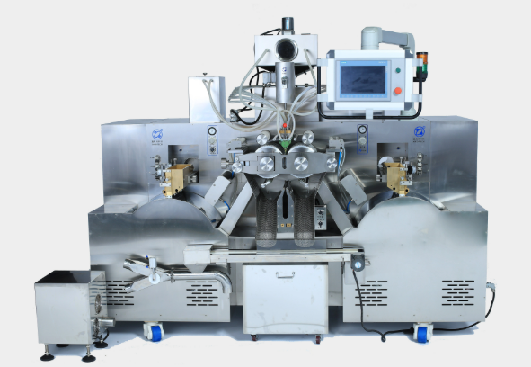 Equipamento de fabrica&ccedil;&atilde;o de c&aacute;psulas moles